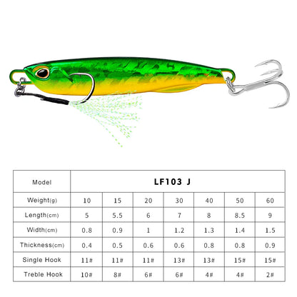Jig Metálico PRO BEROS (10-60g)