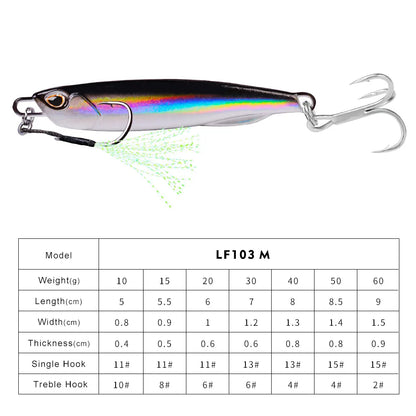 Jig Metálico PRO BEROS (10-60g)