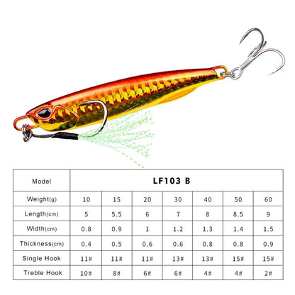 Jig Metálico PRO BEROS (10-60g)