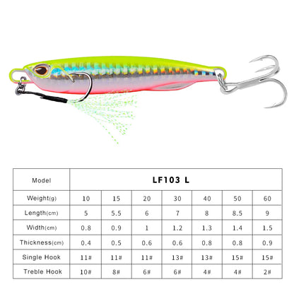 Jig Metálico PRO BEROS (10-60g)