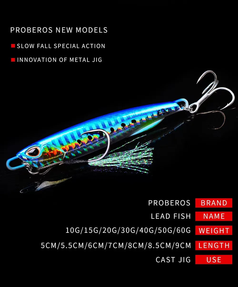 Jig Metálico PRO BEROS (10-60g)