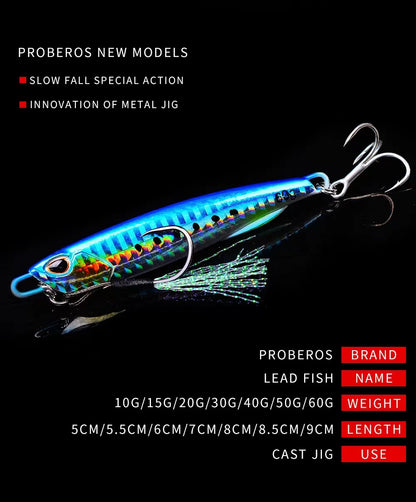 Jig Metálico PRO BEROS (10-60g)