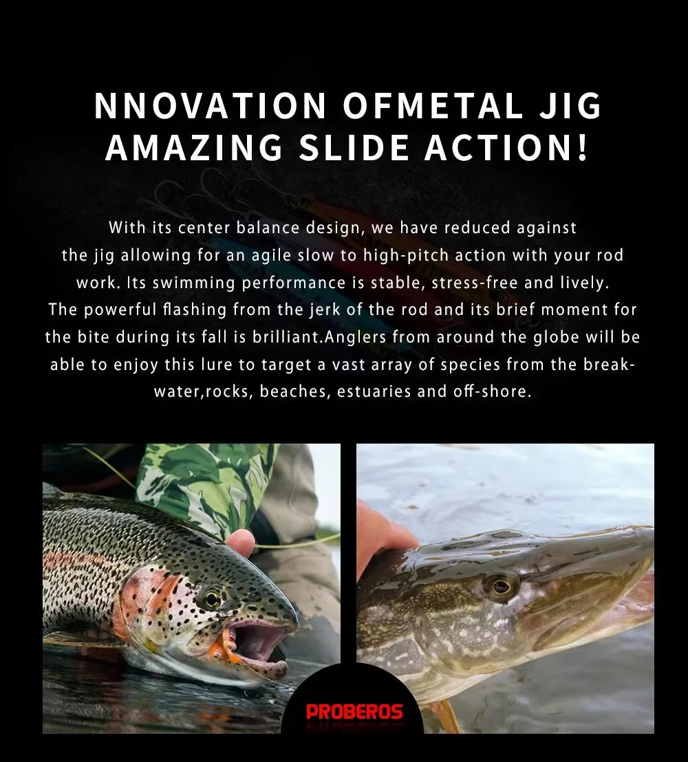 Jig Metálico PRO BEROS (10-60g)
