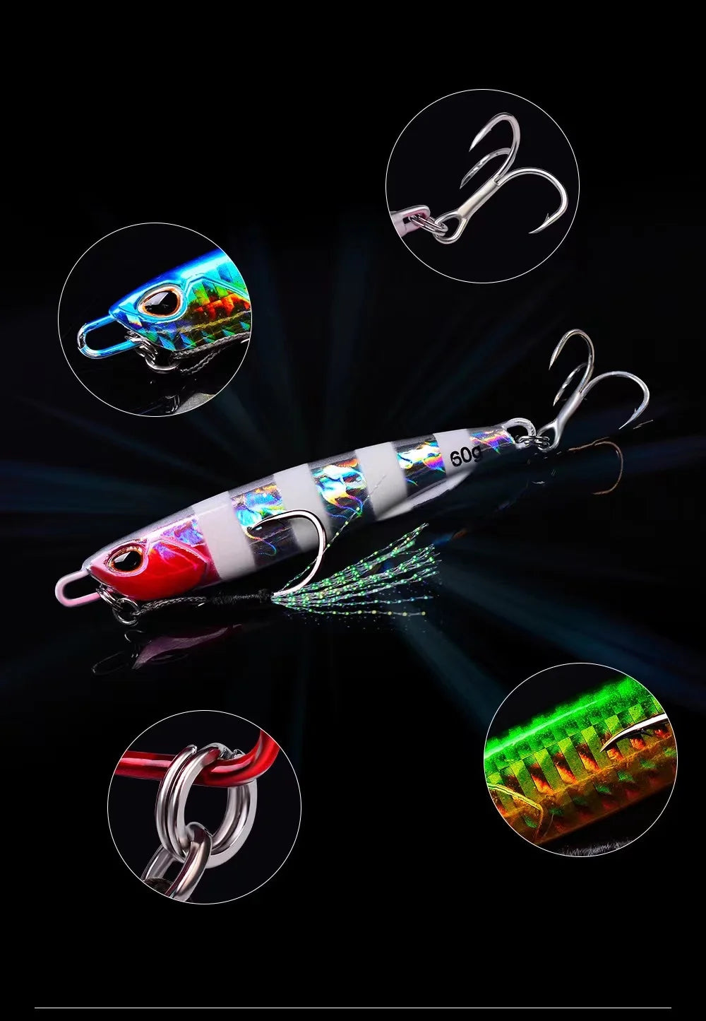 Jig Metálico PRO BEROS (10-60g)