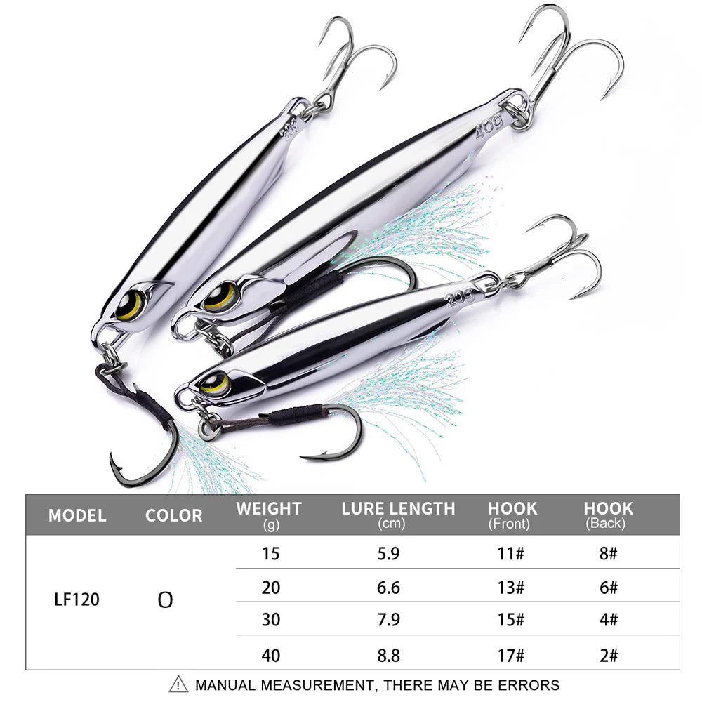 Jig Metálico PRO BEROS (10-60g)