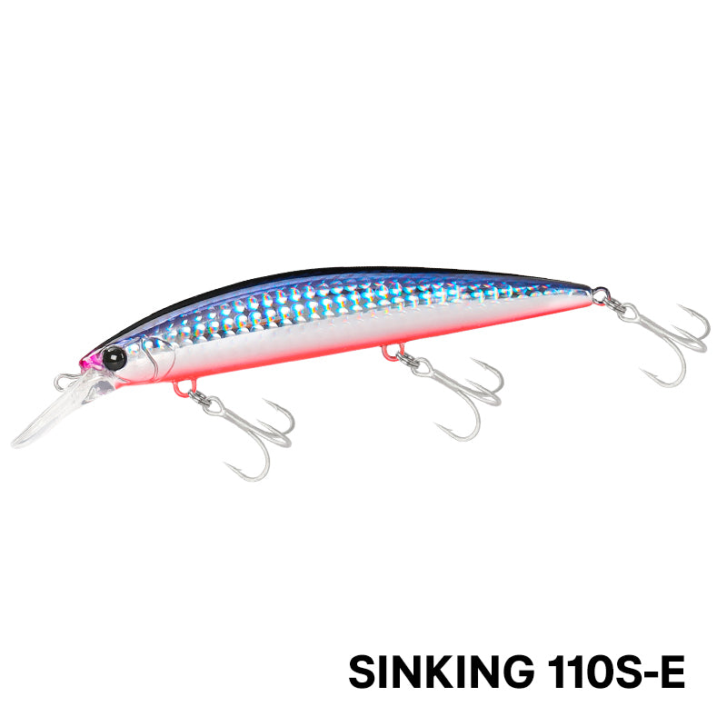 Señuelo Wizard 110MM TSURINOYA · Hundible Premium 37g · Lanza 80 metros